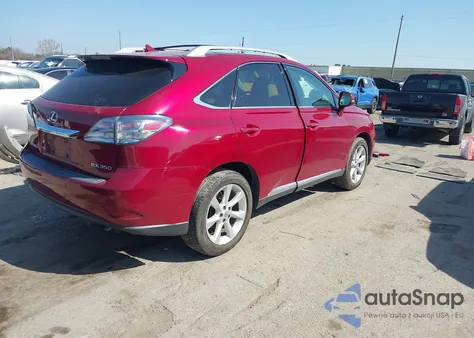 2010 Lexus Rx 350 z USA, uszkodzony, nr VIN 2T2ZK1BA2AC027538